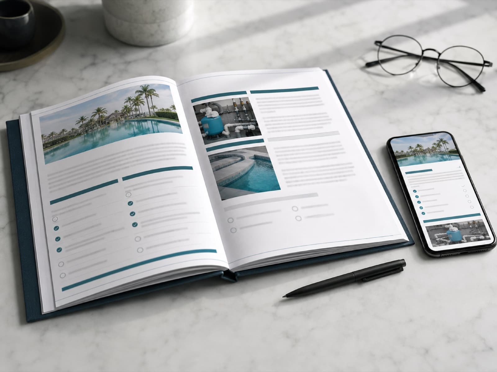 Sample Deco Pools compliance inspection report