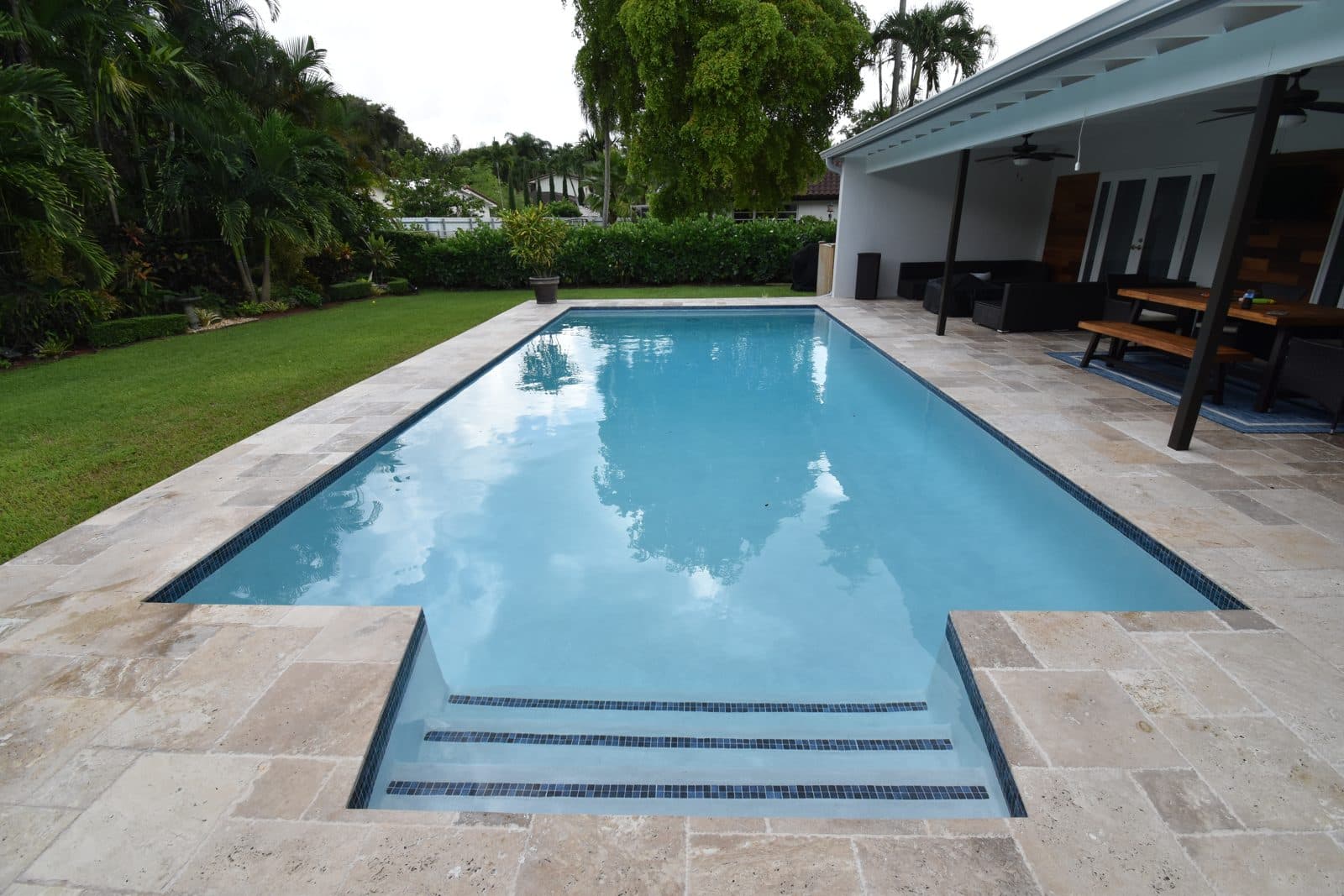 Custom pool, Residential